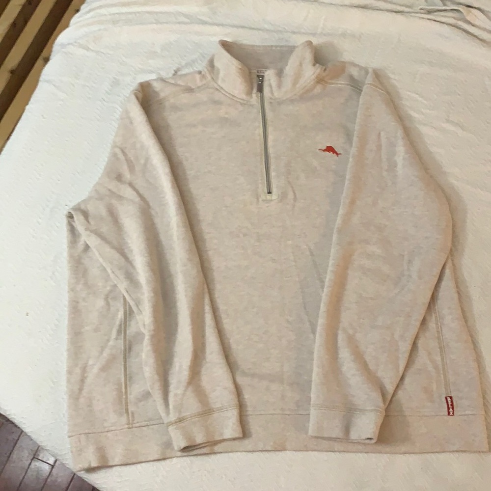 Very Nice Tommy Bahama 1/2 zip pullover!